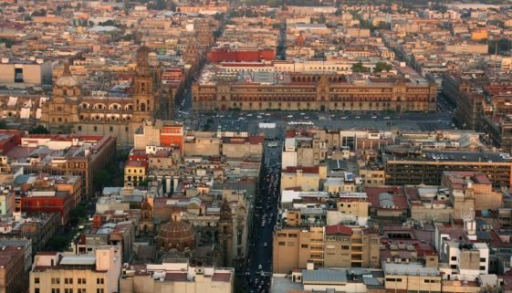 Aerial,View,Of,Mexico,City,,Mexico